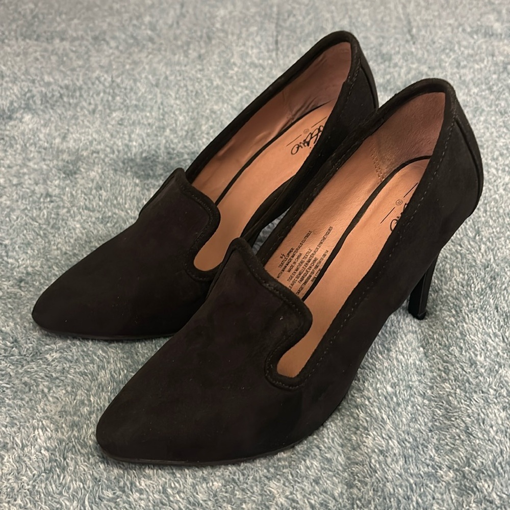 Massimo Black Heels